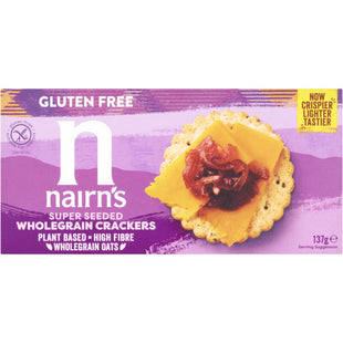 Nairn's Volkoren zadencrackers glutenvrij