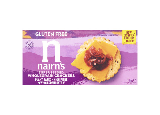 Nairn's Volkoren zadencrackers glutenvrij