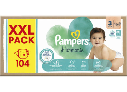 Pampers Harmonie maat 3 XXL pack