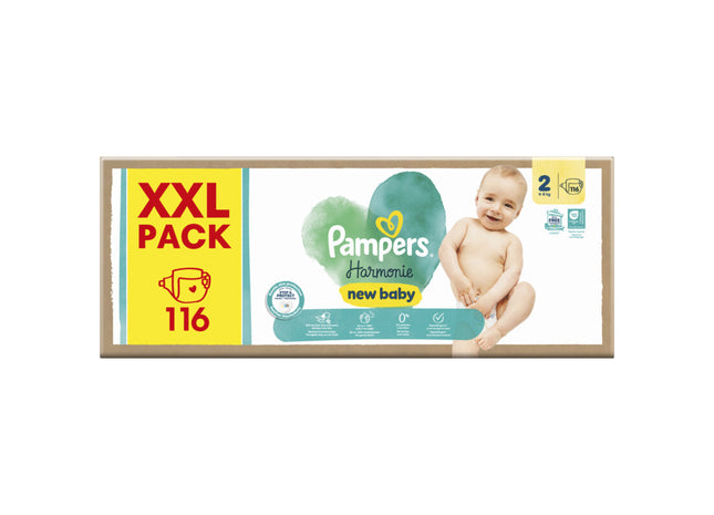 Pampers Harmonie maat 2 XXL pack