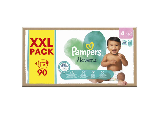 Pampers Harmonie maat 4 XXL pack