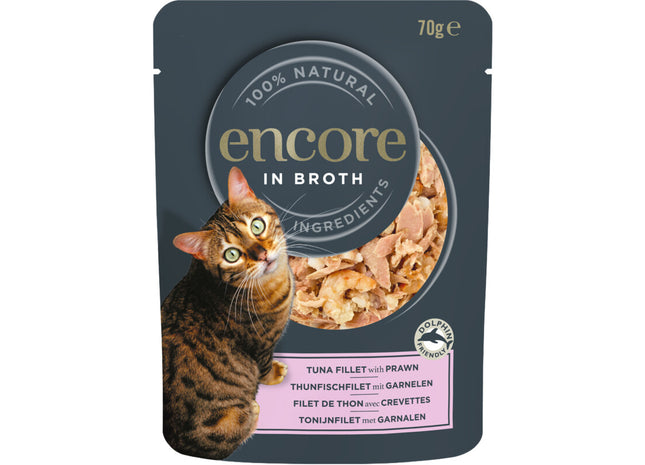 Encore Tuna fillet with prawn