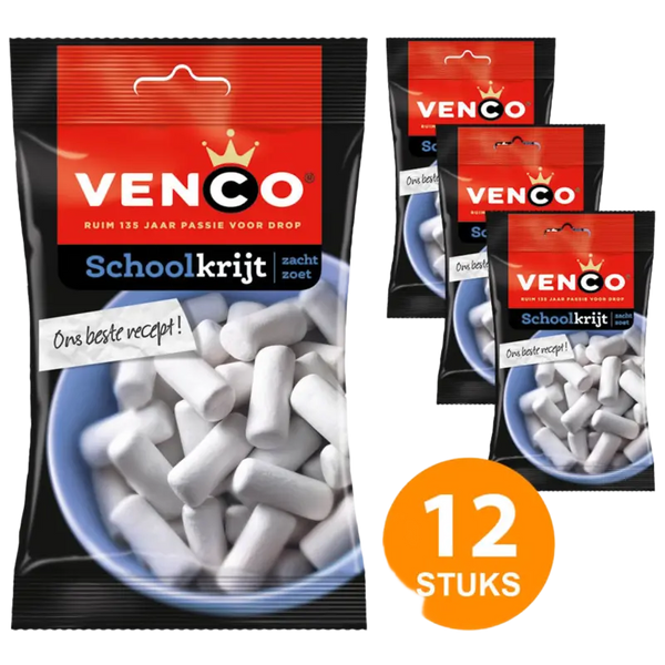 Venco School Chalk 12-pack
