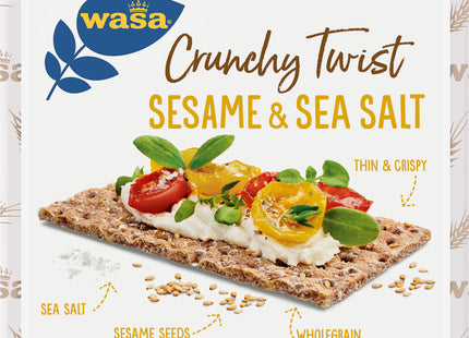 Wasa Crunchy twist sesam & sea salt