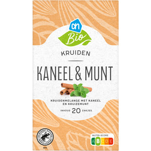 Biologisch Kruiden kaneel & munt