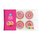 Donut cakejes met glazuur framboossmaak