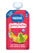 Nestlé Sporty fruit purée pouch 12m+