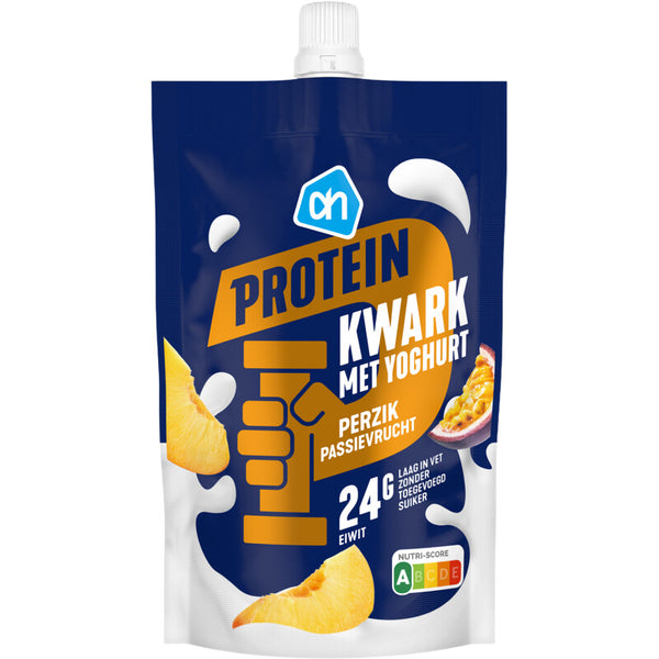 Protein kwark met yoghurt perzik passie
