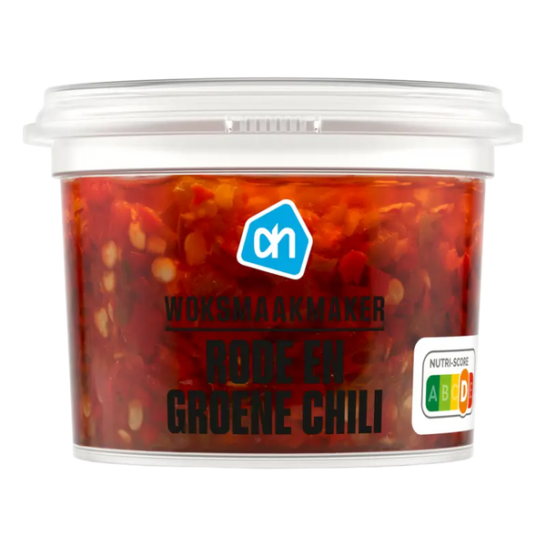 Wok seasoning red and green chili