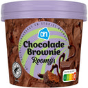 Chocolade brownie roomijs