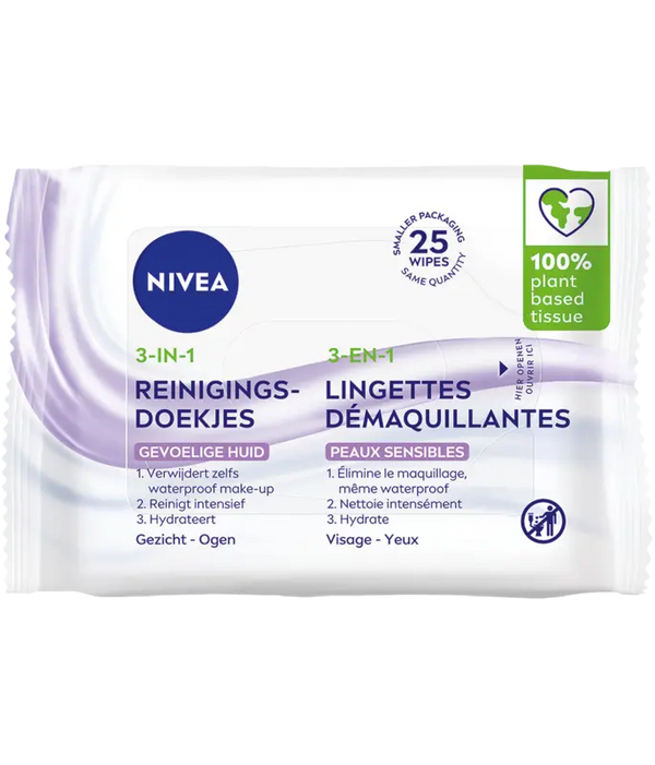 NIVEA Sensitive cleansing wipes