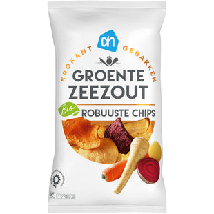 Biologisch Robuuste chips groente zeezout