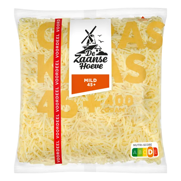 De Zaanse Hoeve Mild 45+ geraspt voordeel