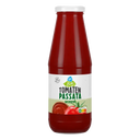 Biologisch Tomaten passata gezeefd
