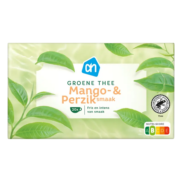 Groene thee mango & perziksmaak