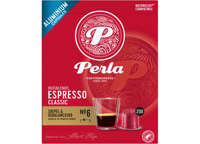 Perla Huisblends Espresso classic capsules
