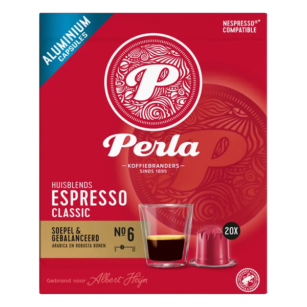 Perla Home Blends Espresso classic capsules