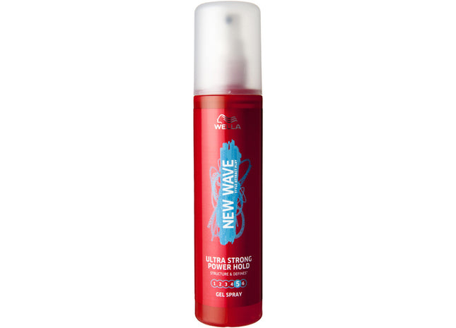 New Wave Ultra strong power hold gelspray