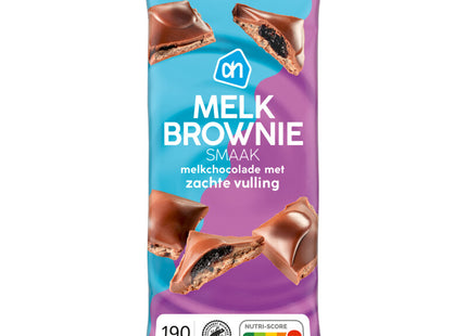 Reep melkchocolade brownie smaak