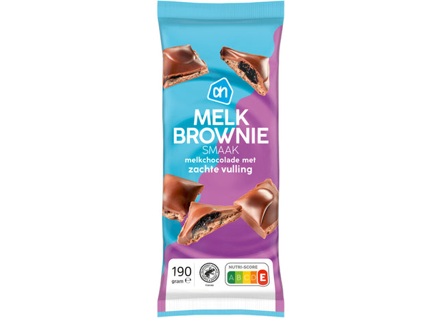 Reep melkchocolade brownie smaak