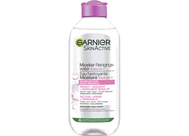 Garnier Mizellen-Reinigungswasser für empfindliche Haut