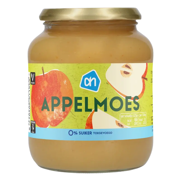 Appelmoes 0% suiker toegevoegd