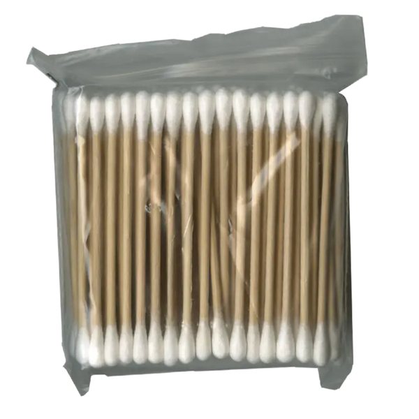 Holz-Wattestäbchen