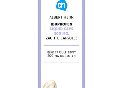 Ibuprofen liquid caps 200mg