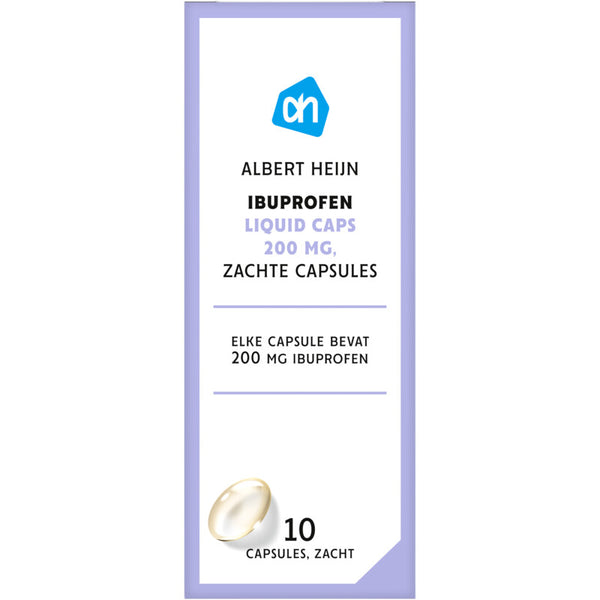 Ibuprofen liquid caps 200mg