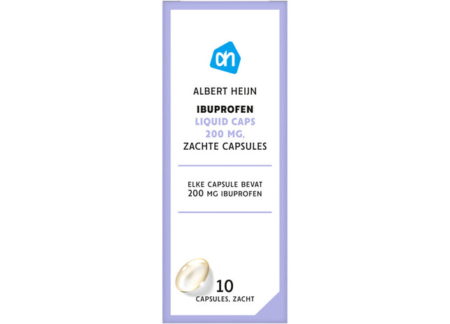 Ibuprofen liquid caps 200mg