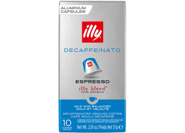 illy Decaffeinato espresso capsules