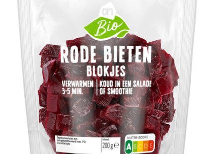 Biologisch Rode bieten blokjes