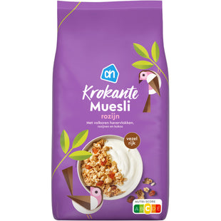 Krokante muesli rozijn