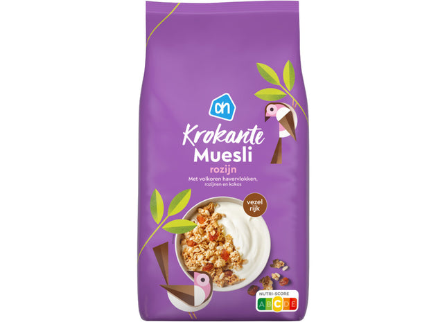 Krokante muesli rozijn