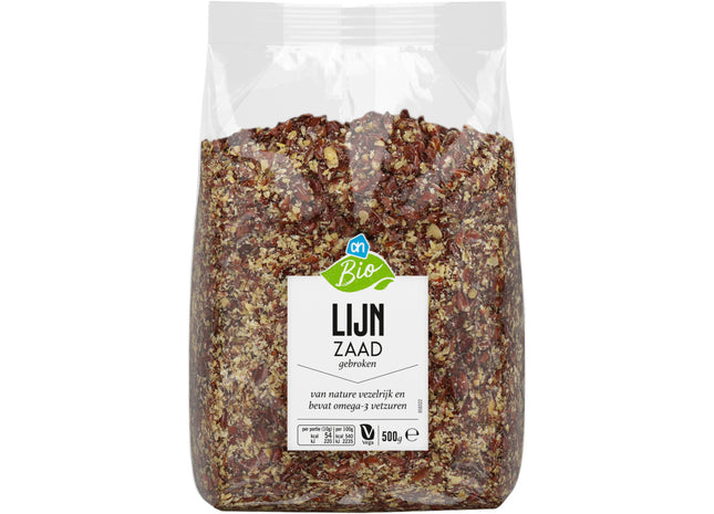 Biologisch Lijnzaad gebroken