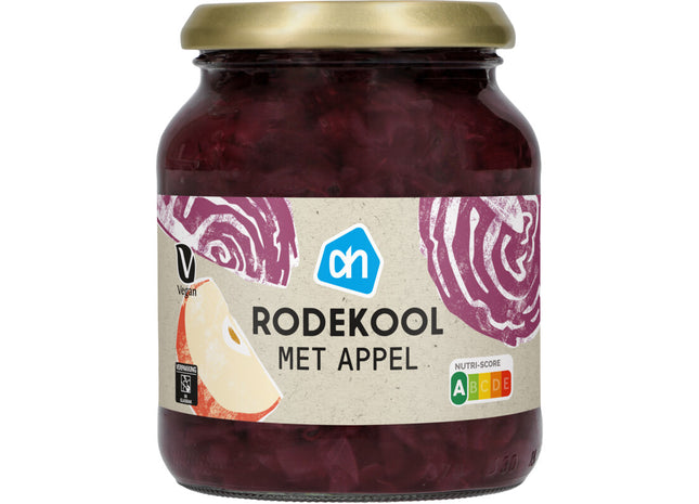 Rode kool met appel