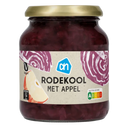 Red cabbage with apple