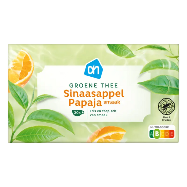 Green tea orange & papaya