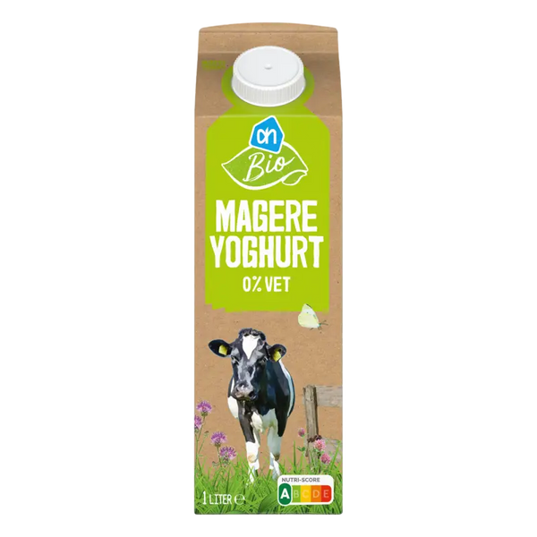 Biologischer Magerjoghurt