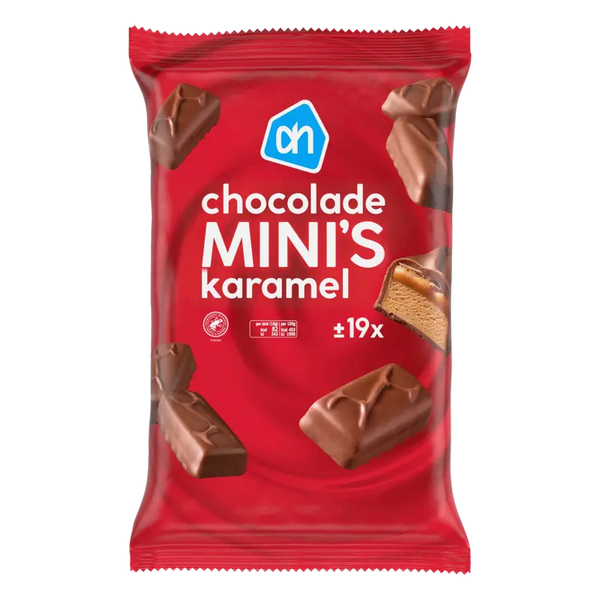 Chocolade mini's karamel