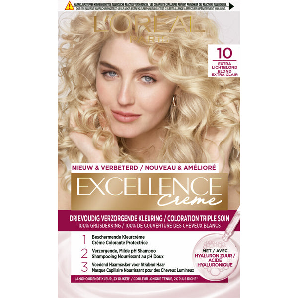 L'Oréal Excellence cream 10 extra light blonde