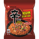 Nongshim Shin red stir fry