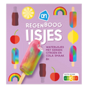 Regenbogen-Eis am Stiel