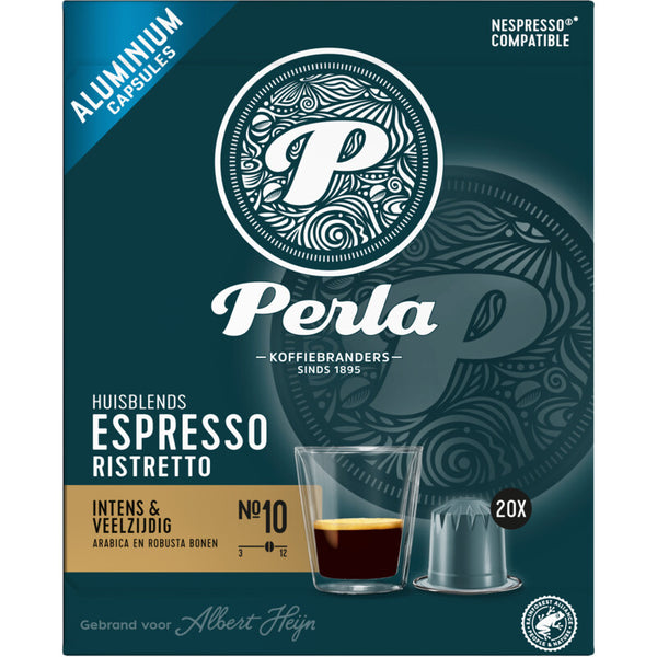 Perla Huisblends Espresso ristretto capsules