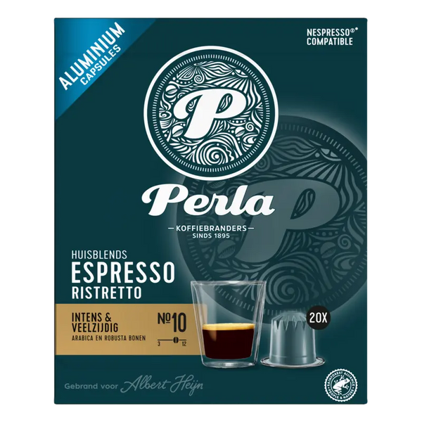Perla Home Blends Espresso ristretto capsules