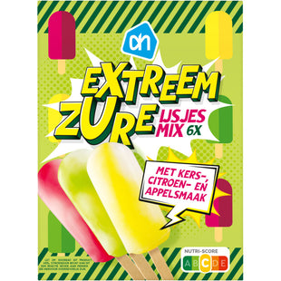 Extreem zure ijsjesmix