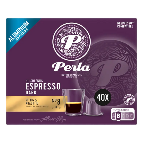 Perla Huisblends Espresso dark capsules