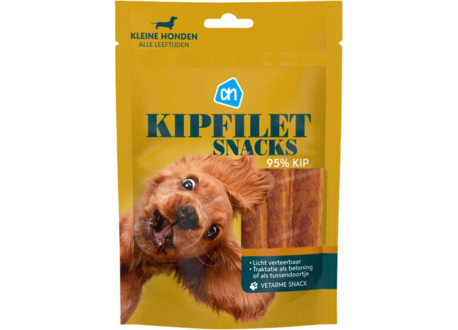 Kipfiletsnack kleine hond