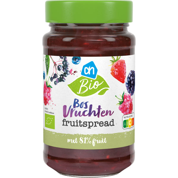 Biologisch Bosvruchten fruitspread