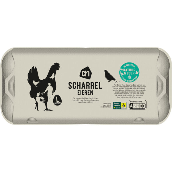 Verse scharreleier L